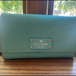 Tiffany Blue Kate Spade purse - used
